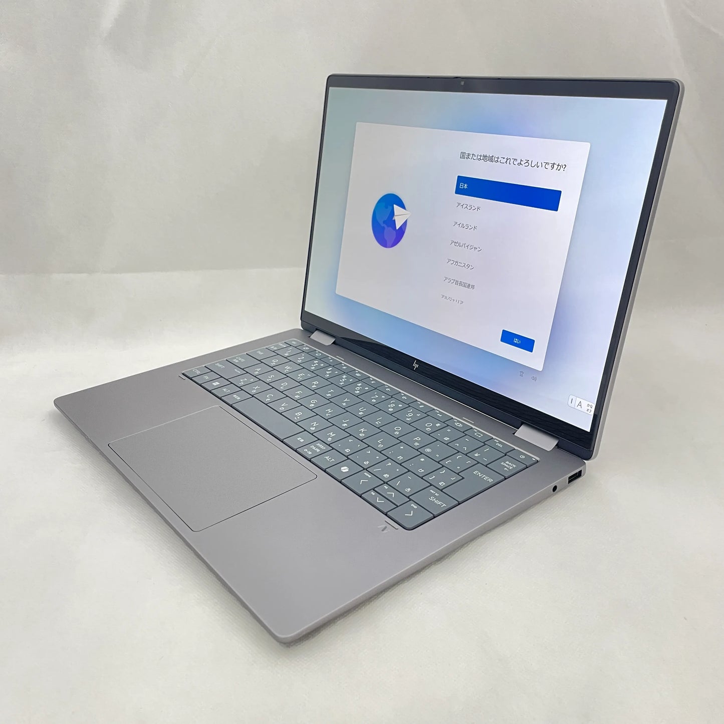 【中古Aランク】HP OmniBook X Flip Laptop AI 14-fk0004AU Ryzen AI 5 340/メモリ 16GB/SSD 512GB/14インチ/Windows 11 Home