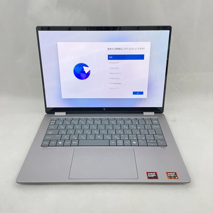 【中古Aランク】HP OmniBook X Flip Laptop AI 14-fk0004AU Ryzen AI 5 340/メモリ 16GB/SSD 512GB/14インチ/Windows 11 Home