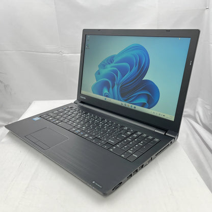 【中古Cランク】dynabook(東芝) B65/DN Core i5 8250U/メモリ8GB/SSD 128GB/15.6インチ/Windows 11 Pro