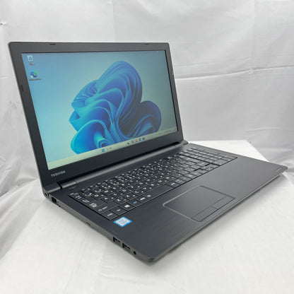 【中古Cランク】dynabook(東芝) B65/DN Core i5 8250U/メモリ8GB/SSD 128GB/15.6インチ/Windows 11 Pro