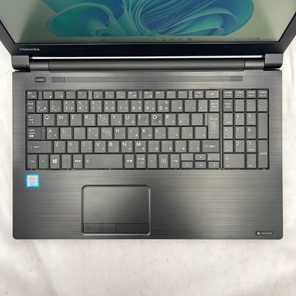 【中古Cランク】dynabook(東芝) B65/DN Core i5 8250U/メモリ8GB/SSD 128GB/15.6インチ/Windows 11 Pro
