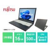 富士通 LIFEBOOK A579 Core i5 8265U/16GB/500GB/15.6/マルチドライブ/Windows 11 Pro