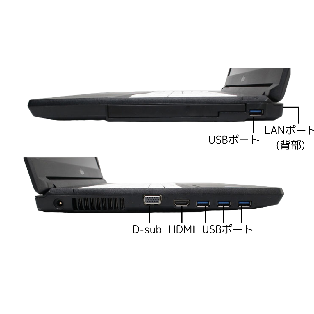 富士通 LIFEBOOK A579/A Core i5 8365U/16GB/500GB/15.6/Windows 11 Pro/WPS Office 2