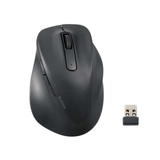 【新品】ELECOM ワイヤレスマウス EX-G 無線2.4GHz 静音 Sサイズ 5ボタン 「AskDoctors評価サービス」認証 抗菌 ブラック