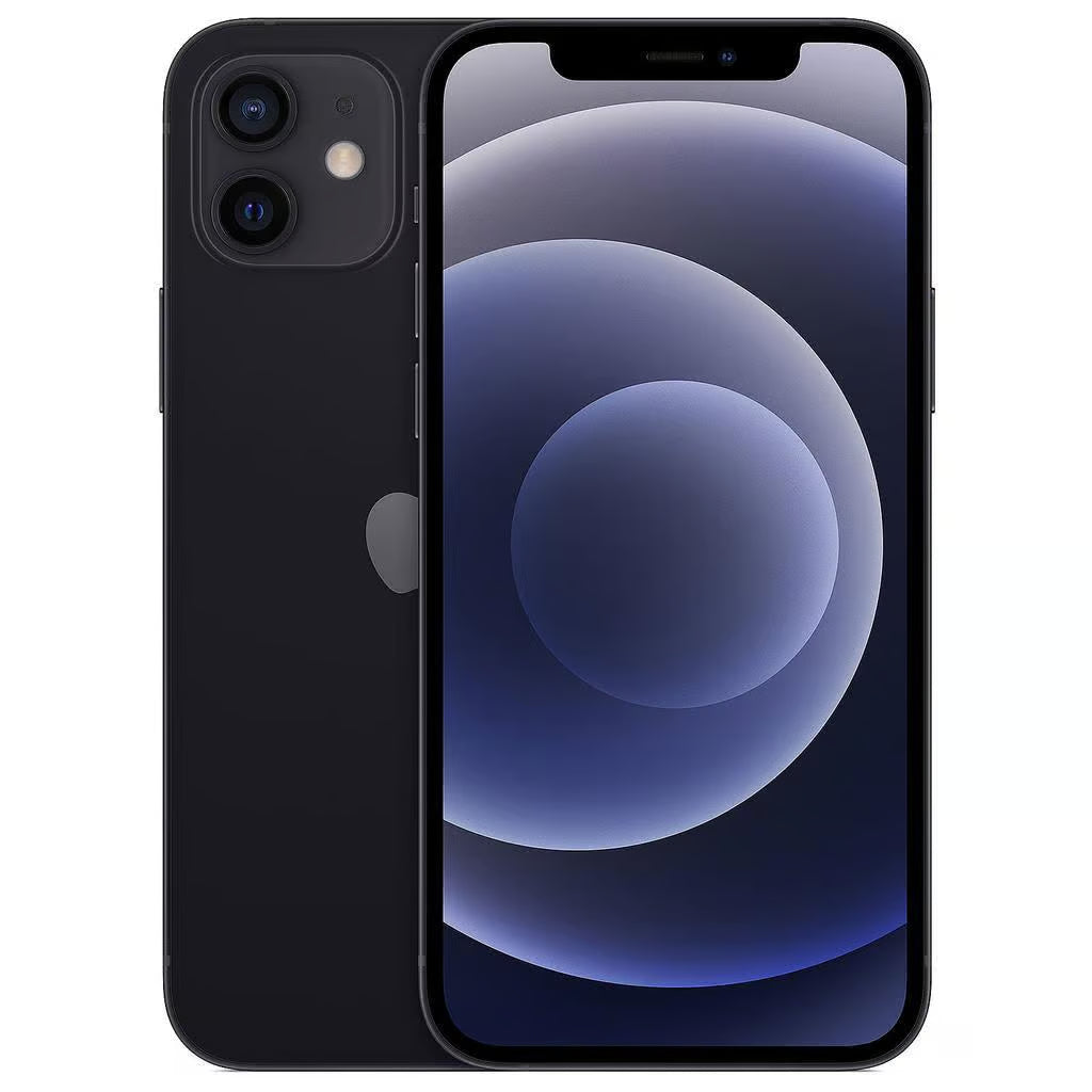 中古Aランク】Apple iPhone 12 64GB ブラック MGHN3J/A SIMフリー