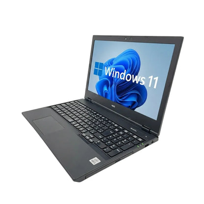 【中古Aランク】NEC VersaPro PC-VUT16FBGS3R9 Core i5 10210U/メモリ8GB/SSD 256GB/15.6インチ/DVD-MULTI/Windows 11 Pro