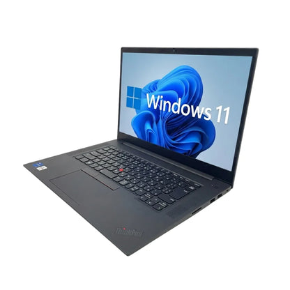 【中古Aランク】Lenovo ThinkPad P1 Gen 4 Core i7 11800H/メモリ 16GB/SSD 512GB/16インチ/Windows 11 Pro