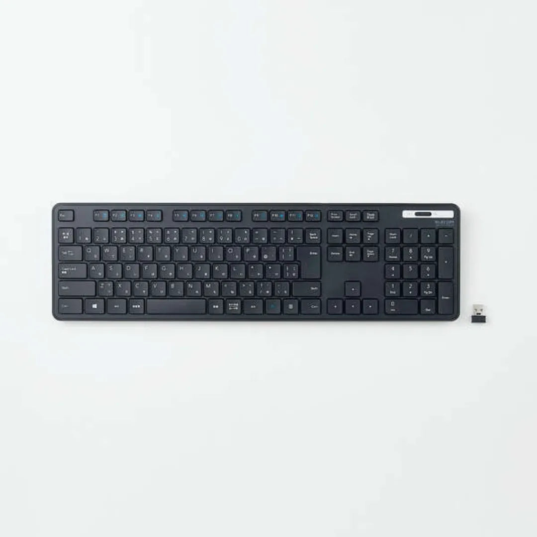 【新品】ワイヤレスキーボード TK-FDM110TKBK