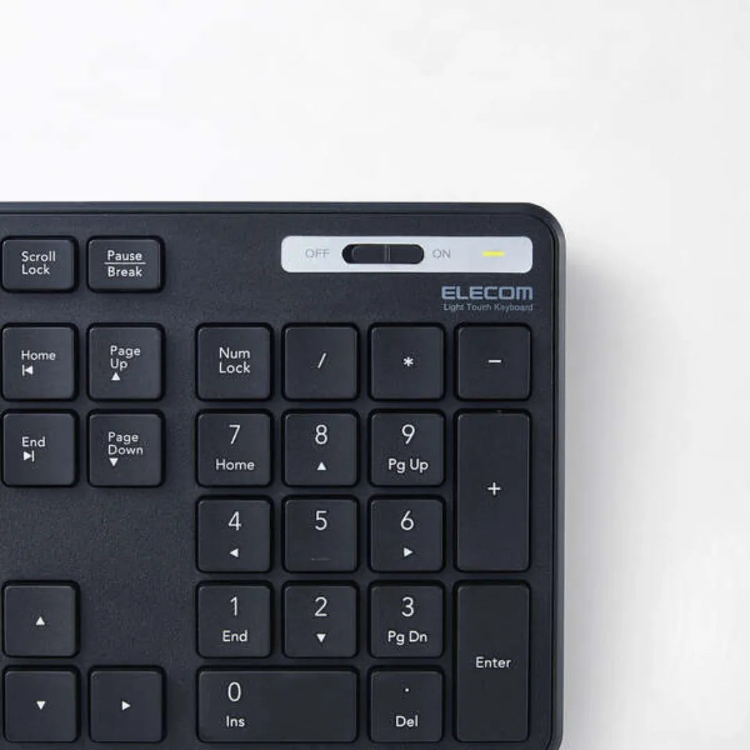 【新品】ワイヤレスキーボード TK-FDM110TKBK