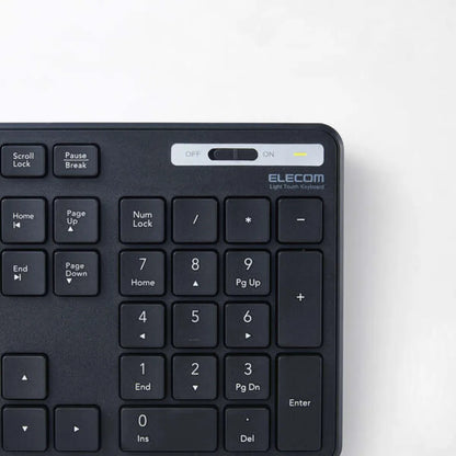 【新品】ワイヤレスキーボード TK-FDM110TKBK