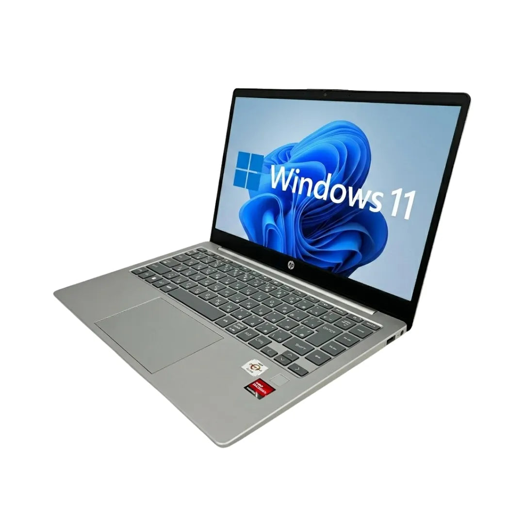 【中古Aランク】HP Laptop 14-em0002AU Athlon Silver 7120U/メモリ4GB/SSD 128GB/14インチ フルHD/Windows 11 Pro